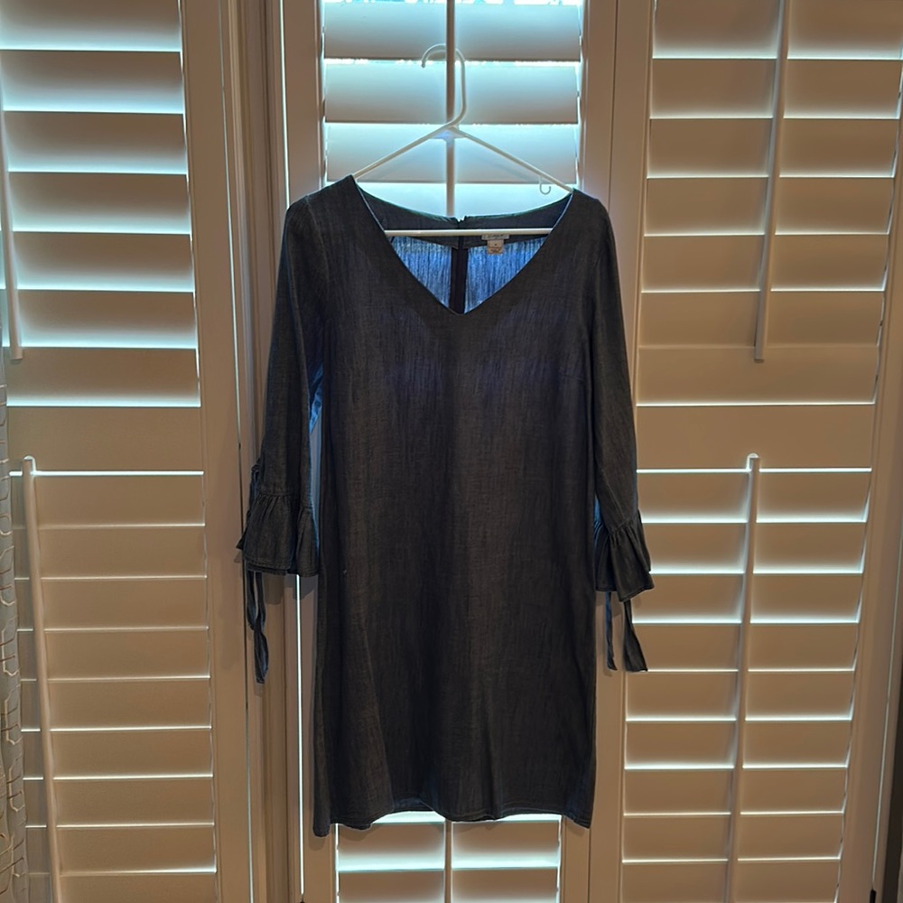 Chambray J Crew dress